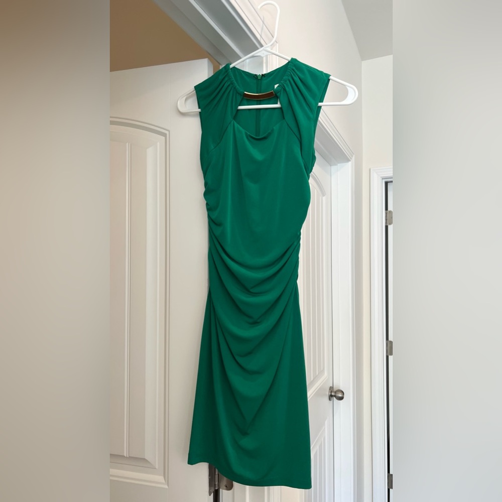 Green Cashe Cocktail Dress